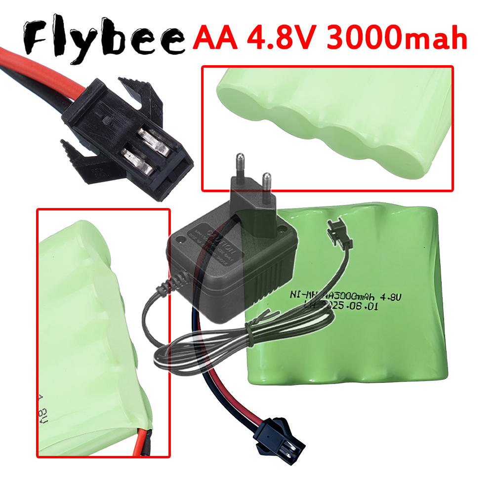 Rc Hobby Boat - Pack de batteries rechargeables NiMH 4,8