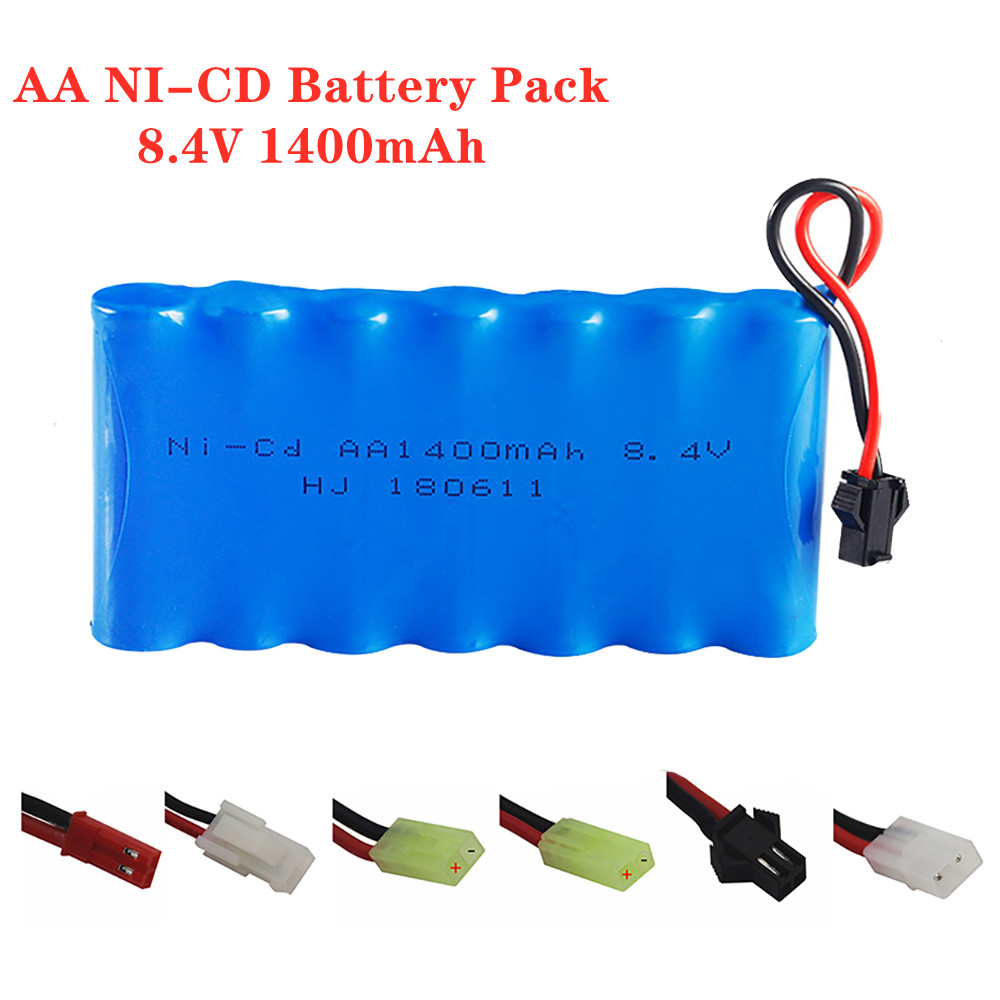 Rc Hobby Boat - Pack de Batteries rechargeables ni-cd, 8.4V,