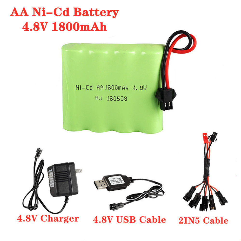 Rc Hobby Boat - Batterie AA Ni-Cd avec chargeur pour