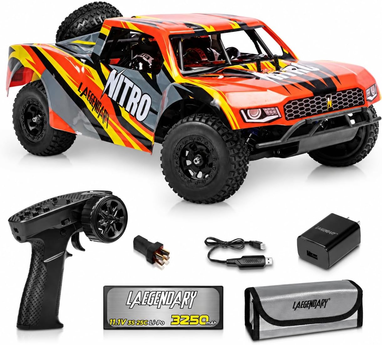 Rc Roc Hobby - Camion tout-terrain 2,4 GHz à transmission