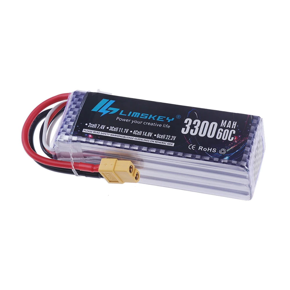 Batterie LiPo 4S 14.8V 3300mAh - Lipo Battery 4S avis et prix