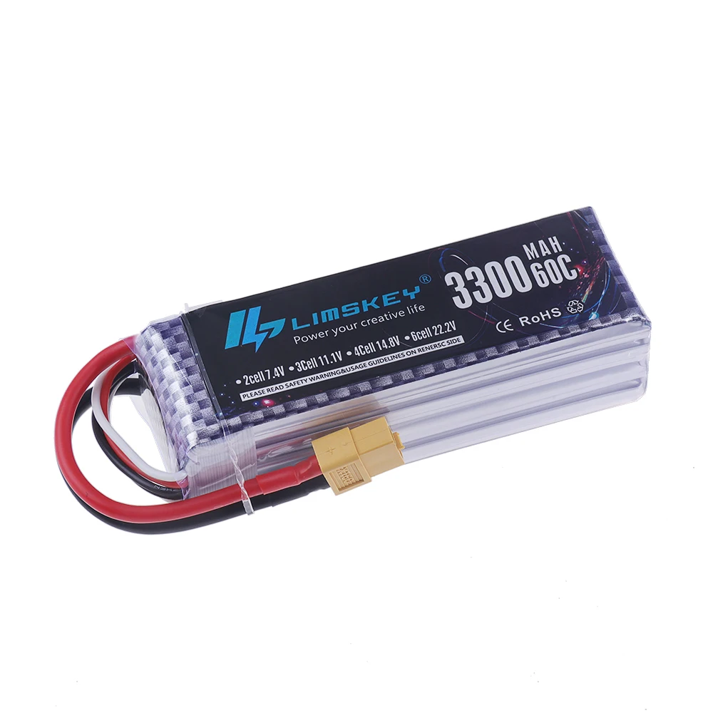 Batterie LiPo 4S 14.8V 3300mAh - Lipo Battery 4S avis et prix