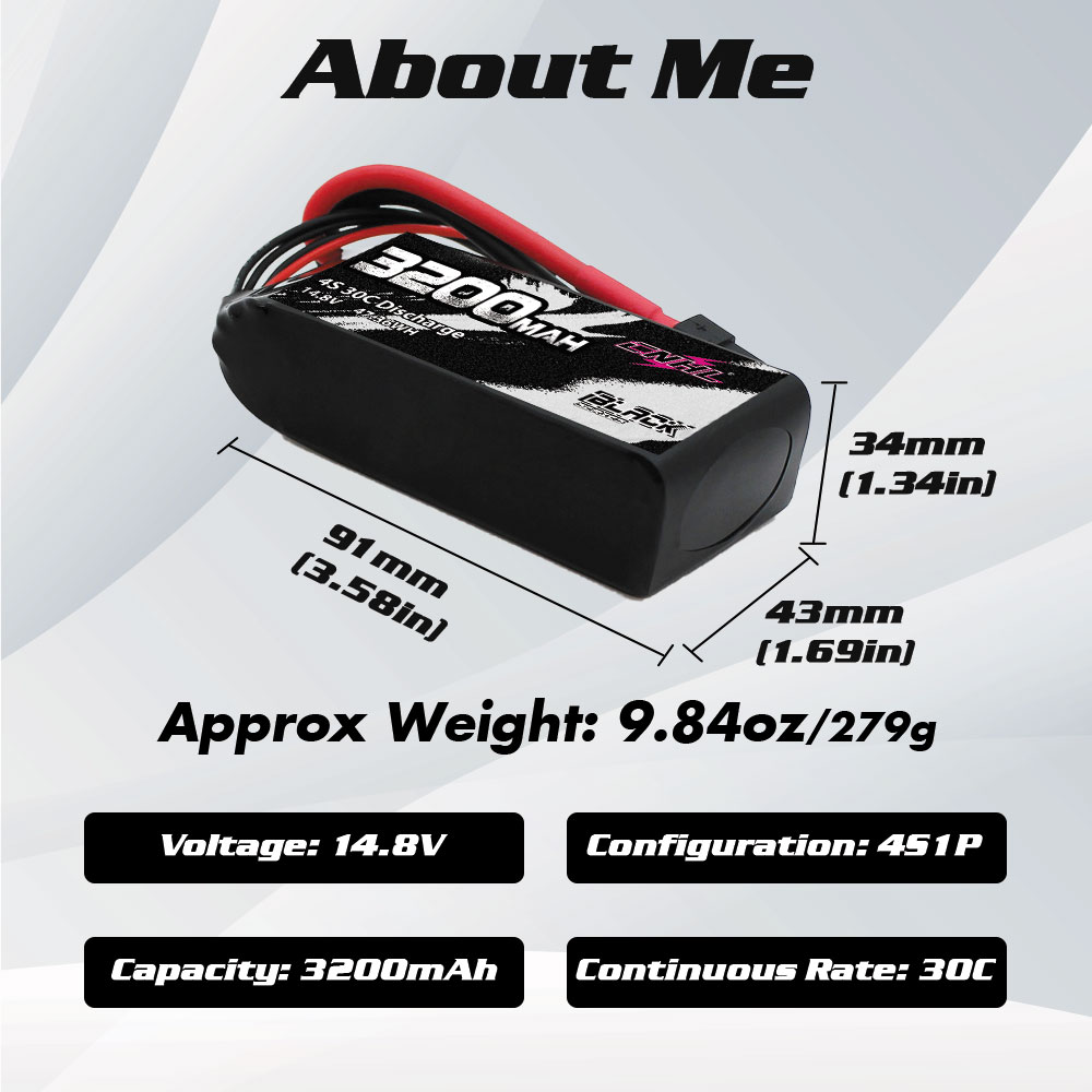 CNHL 2S 3S 4S batterie Lipo 7. - Lipo Battery 4S avis et prix