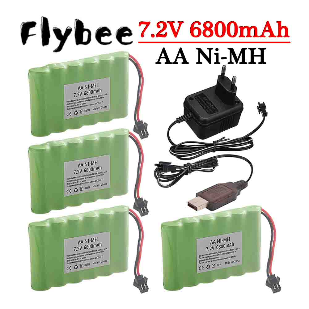 Batterie Ni-MH 7.2V 6800mAh SM - Rc Hobby Boat avis et prix