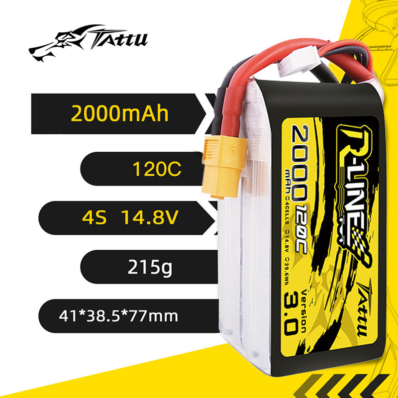 Batterie Lipo TATTU R-LINE 3.0 - Lipo Battery 4S avis et prix