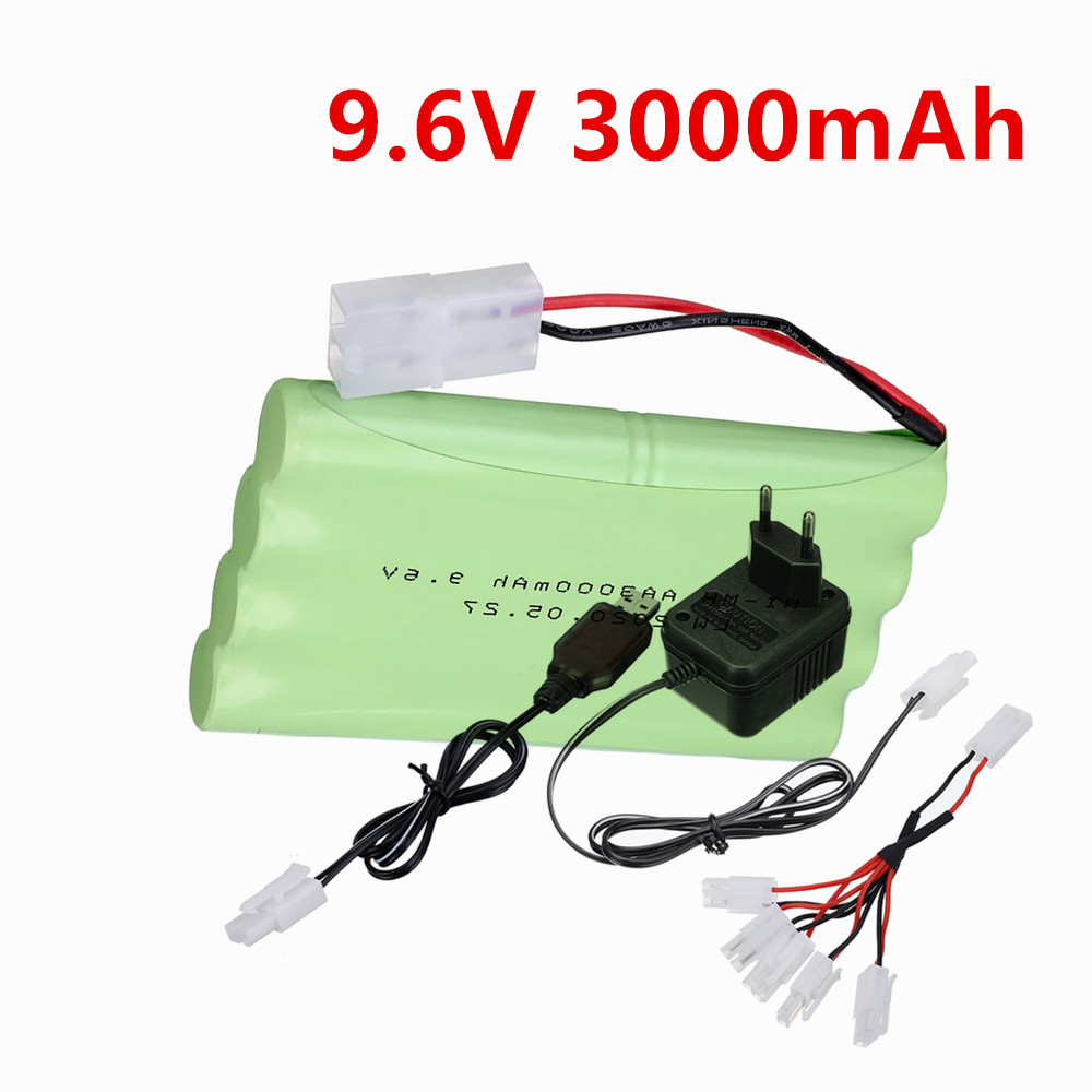 Batterie NiMH 9,6 V 3000 mAh o - Rc Hobby Boat avis et prix